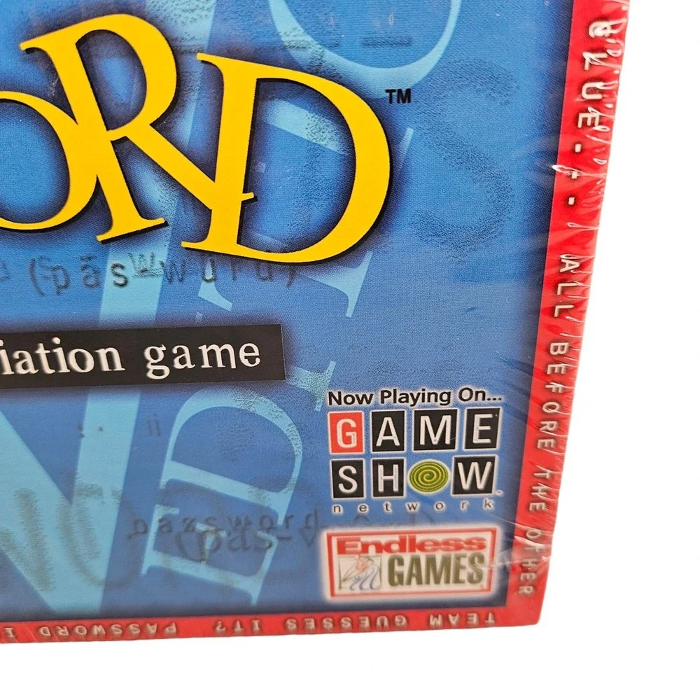 Password‎ Word Association Family Game Night 2003 4th Edition 12 and Up Sealed